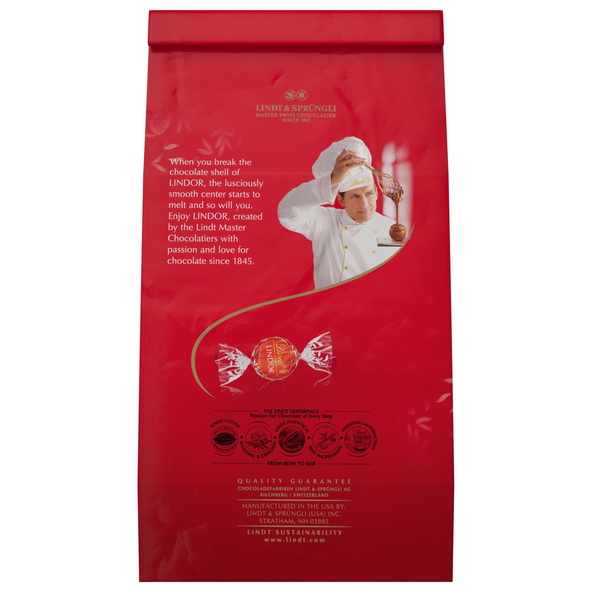 Milk Chocolate LINDOR Truffles 75-pc Bag (31.7 oz) - Image 9