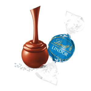 Sea Salt Milk Chocolate LINDOR Truffles 800-pc Case (353 oz)